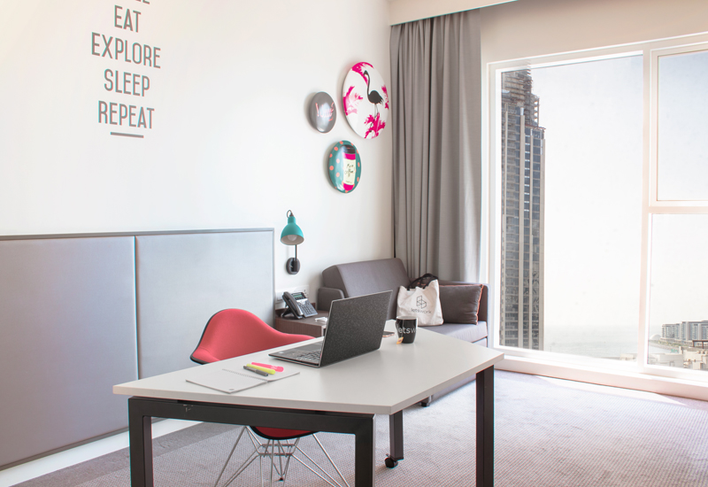 Offices come with an optional meal add-on Offices come with an optional meal add-on