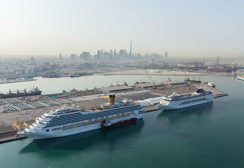 Thirteen cruise liners carrying 29,000 passengers and 10,000 crew members have been granted entry by Dubai port authorities Thirteen cruise liners carrying 29,000 passengers and 10,000 crew members have been granted entry by Dubai port authorities