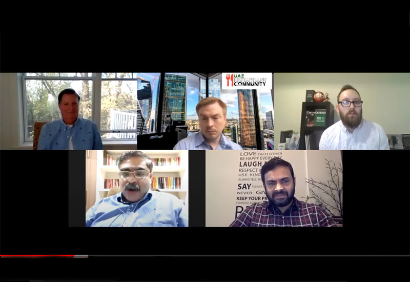 The UAE Restaurant Community held the webinar on Wednesday The UAE Restaurant Community held the webinar on Wednesday