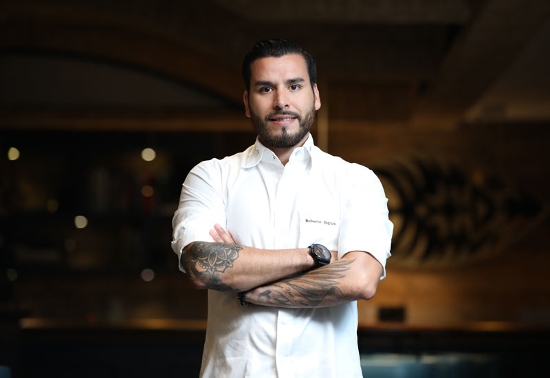 Roberto Segura is a Peruvian chef Roberto Segura is a Peruvian chef