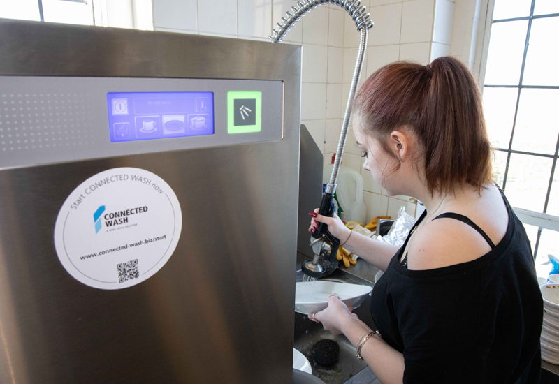 Pay Per Wash works by using Winterhalter’s Connected Wash technology Pay Per Wash works by using Winterhalter’s Connected Wash technology