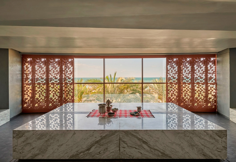 The spa is open daily The spa is open daily