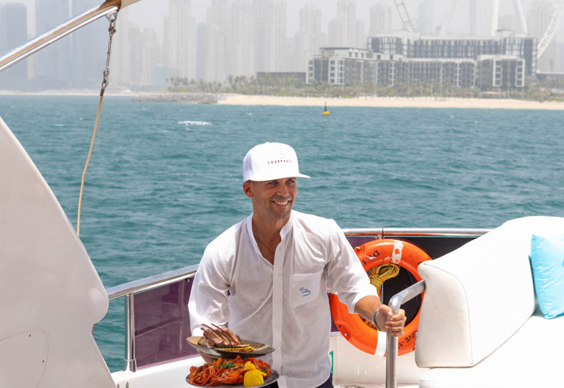 Food delivery service, Dubai Marina yachts, F&B, Cove beach, Caesars Palace Bluewaters Dubai Food delivery service, Dubai Marina yachts, F&B, Cove beach, Caesars Palace Bluewaters Dubai
